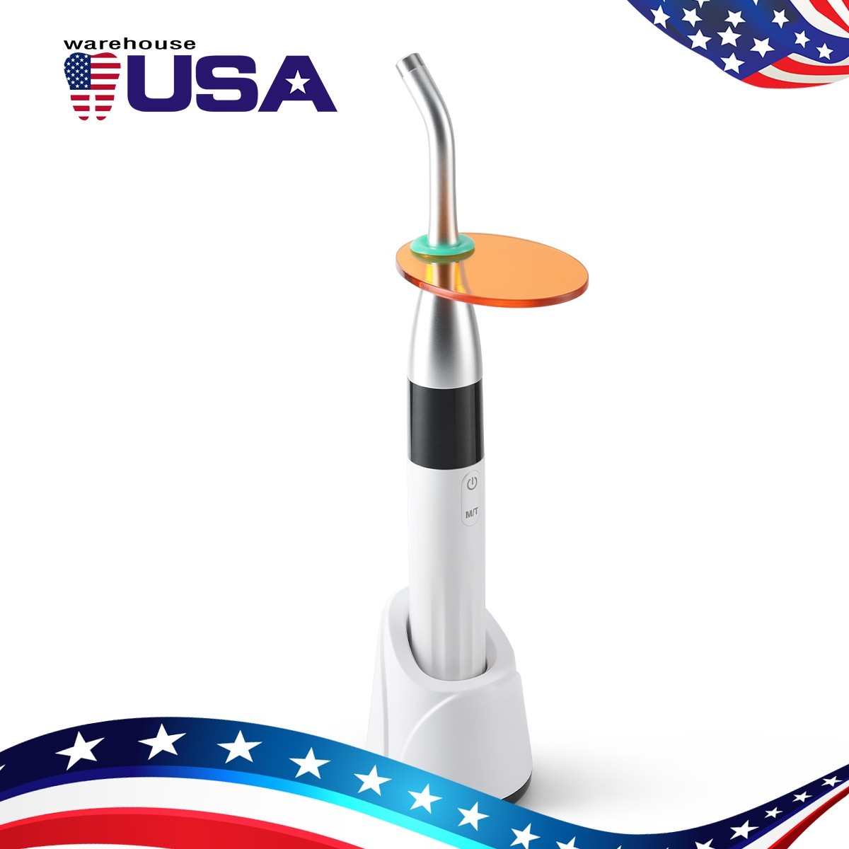 Dental Orthodontic Resin Dentistry LED Curing Light Lamp Wide Spectrum 1S Cure