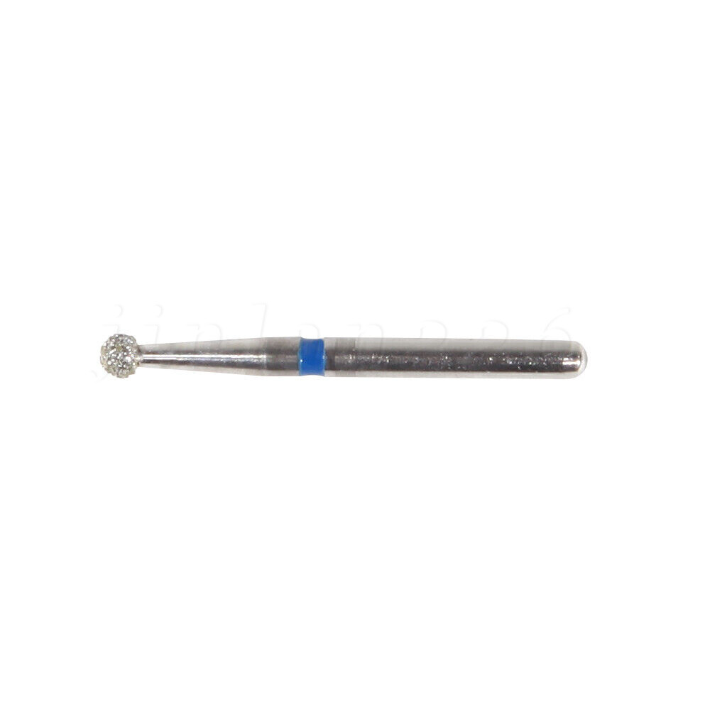 100pcs Dental Diamond Burs for High Speed Handpiece Friction Grip Burs 1.6mm USA