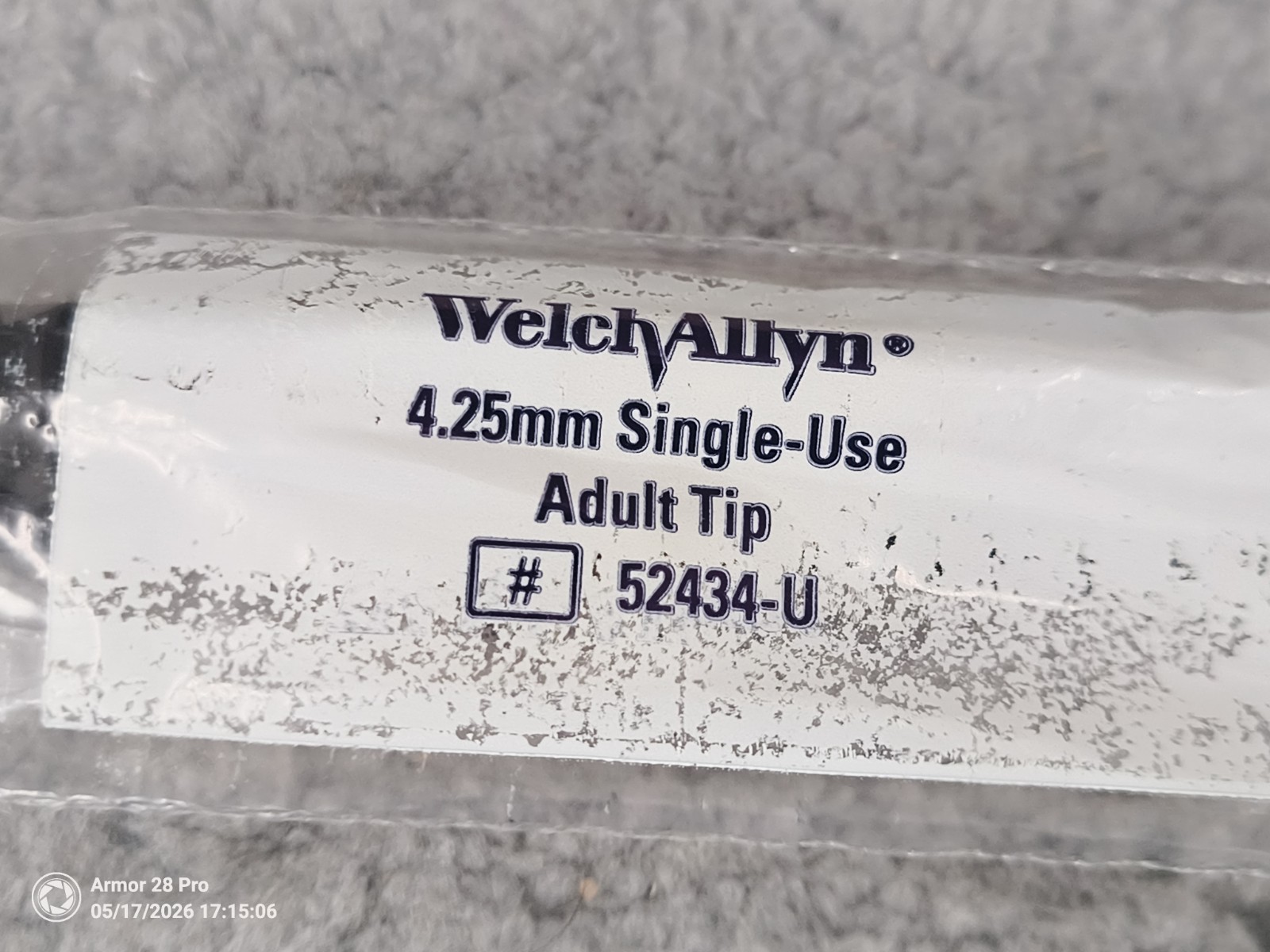 Welch Allyn KleenSpec Disposable Otoscope Specula 4.25MM, Bag of 850, New