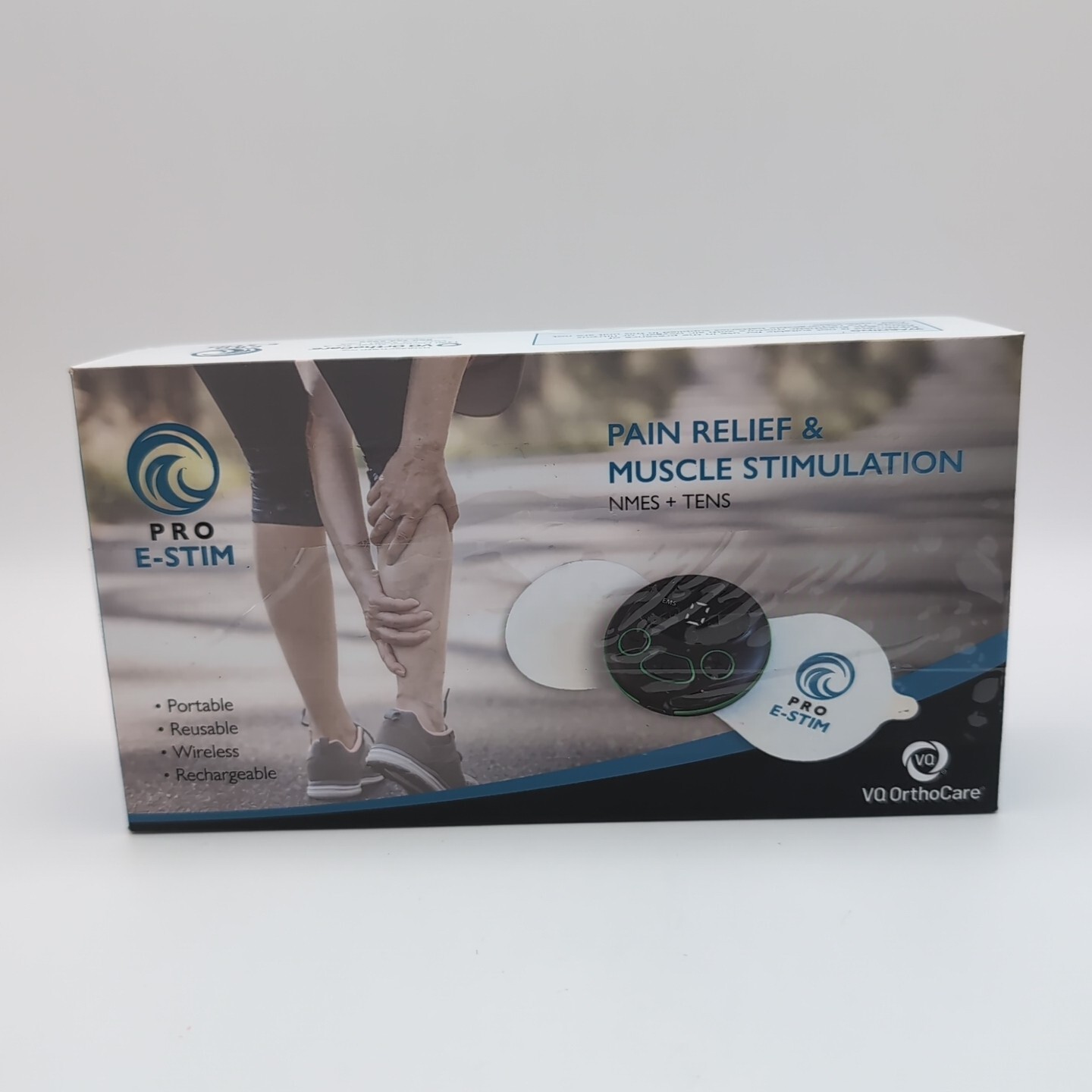 VQ Orthocare Pro E-Stim Pain Relief & Muscle Stimulation – New Open Box