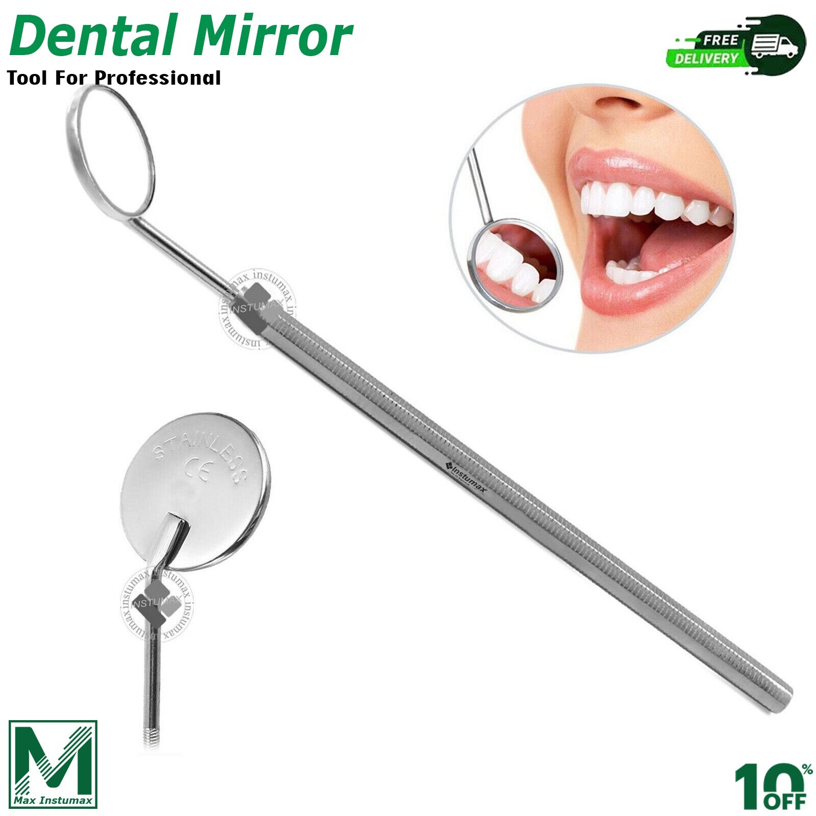 Dental Teeth Cleaning Examination Kit Oral Care Tool Basic Hygiene 6Pcs/Set