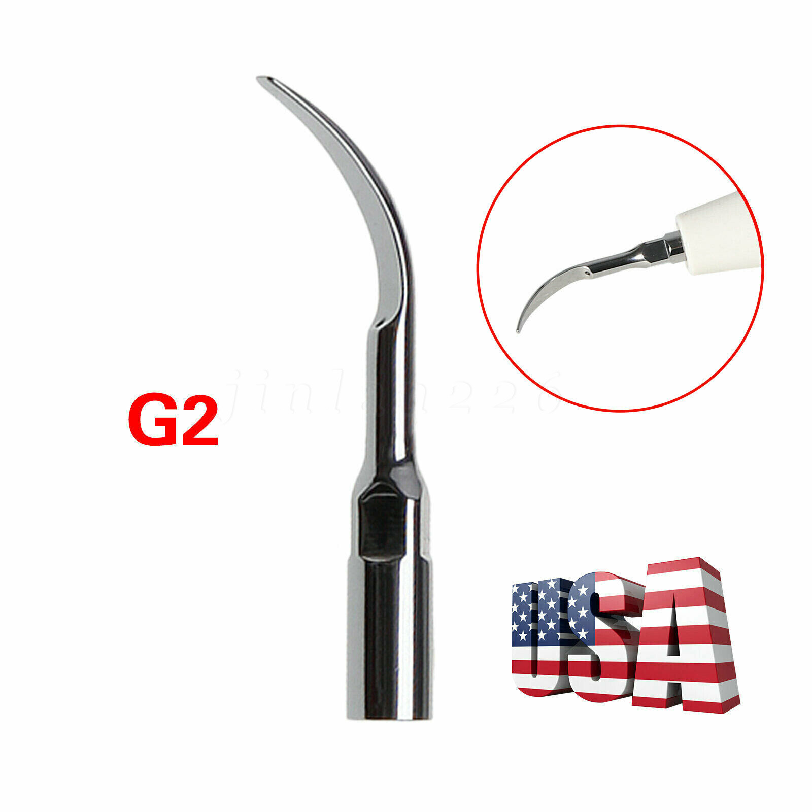 5 Puntas escalador ultrasónico dental Fit EMS Cavitron/DTE SATELEC pieza de mano