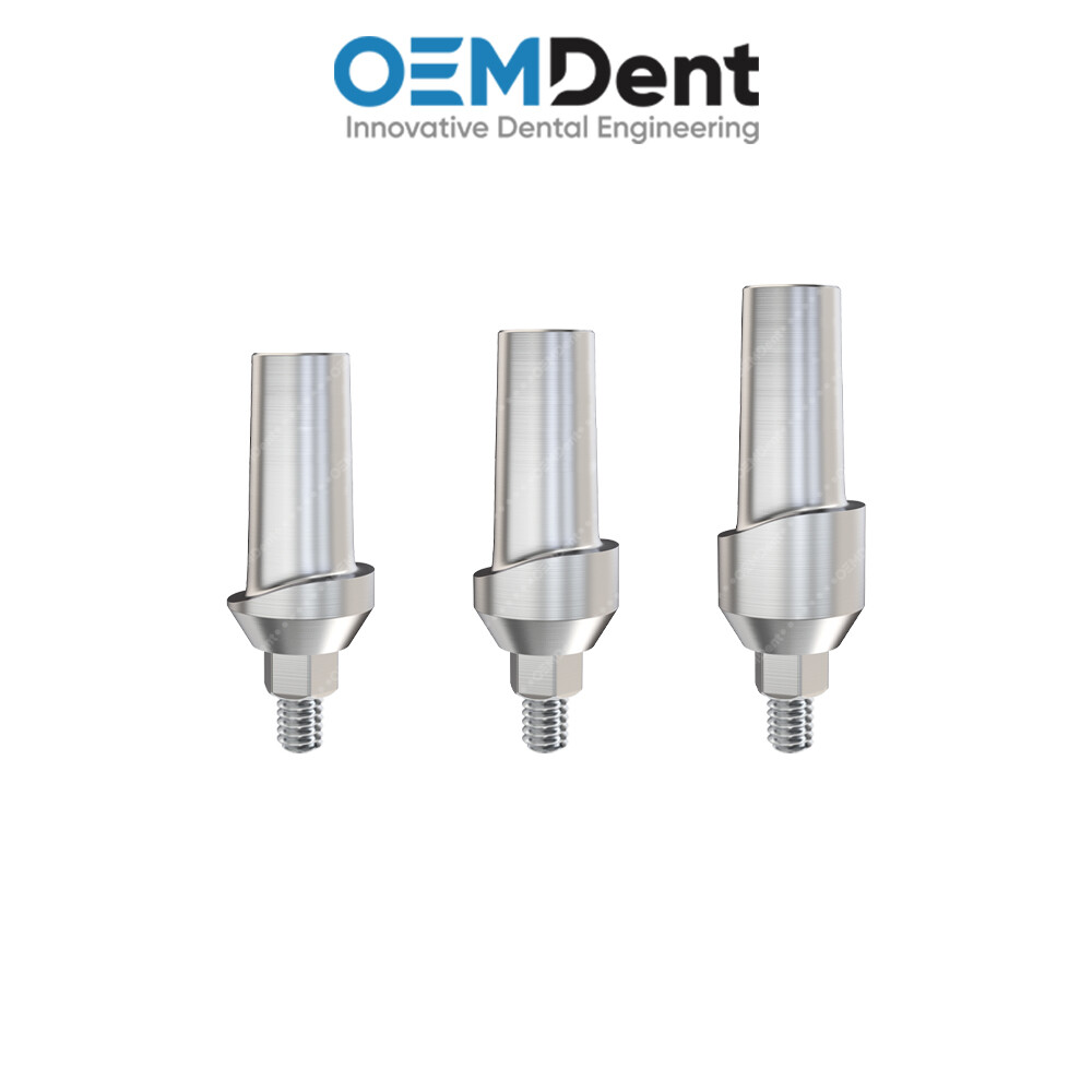 Straight Anatomic Abutment – AB Dent® 2.42mm Hexagon Compatible