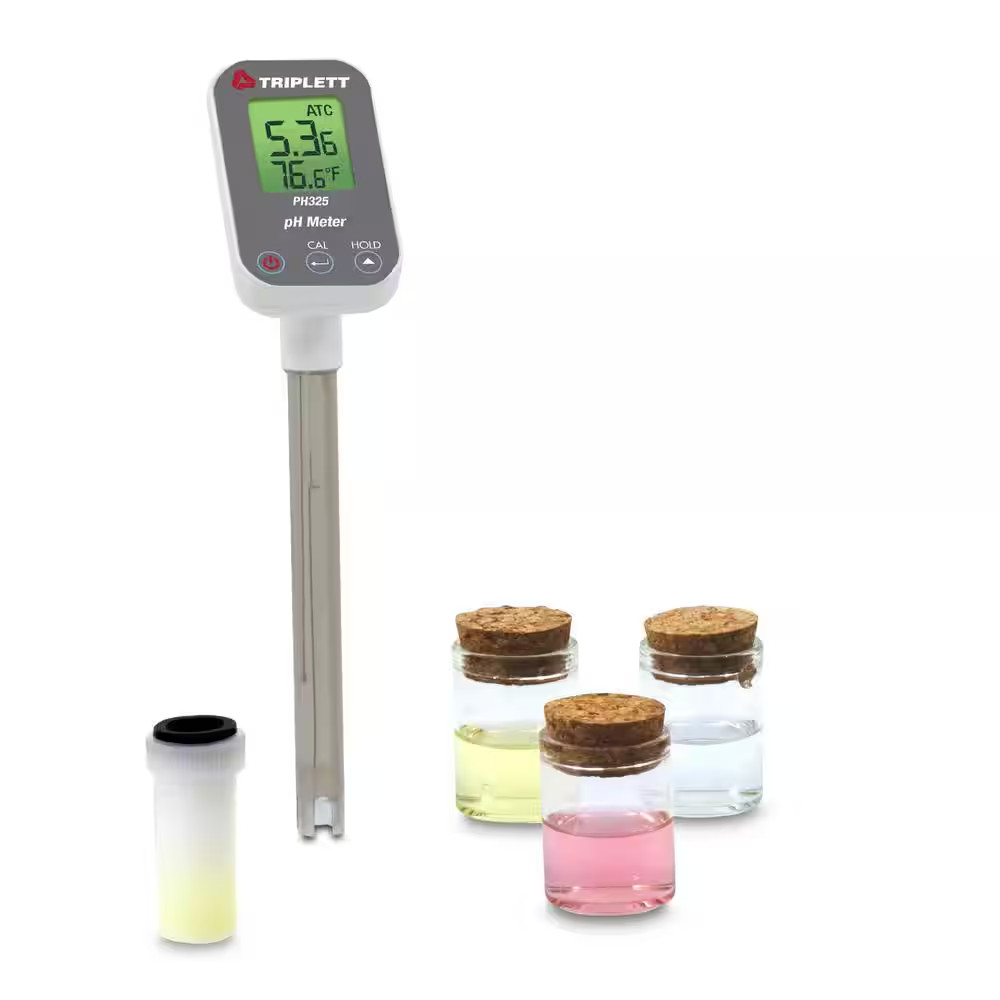 Long Tube Stem PH Meter