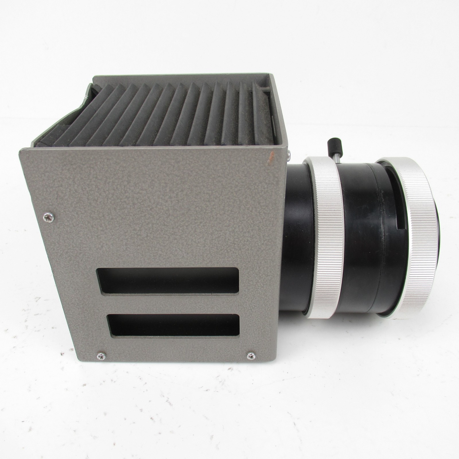 OLYMPUS 100W HALOGEN LIGHT SOURCE FOR VANOX MICROSCOPE – DENT IN HOUSING