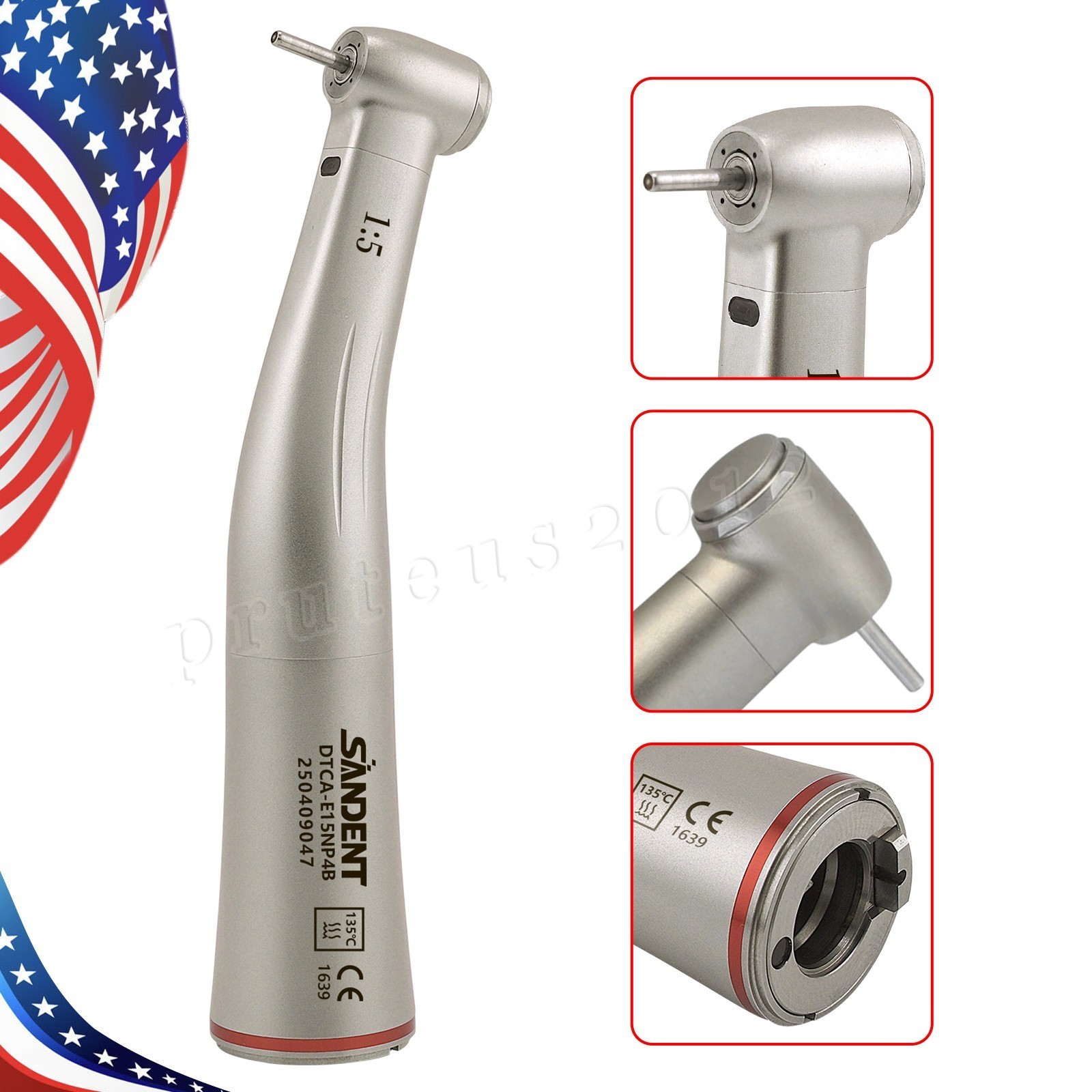 NSK Style Dental 1:4.2 1:5 20:1 Fiber Optic Contra Angle /1:1 Straight Handpiece