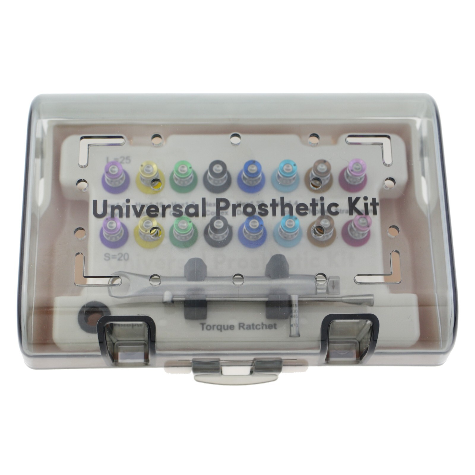 Universal Implant Screwdriver Hex Driver Hand Latch Dental Torque Wrench Adapter
