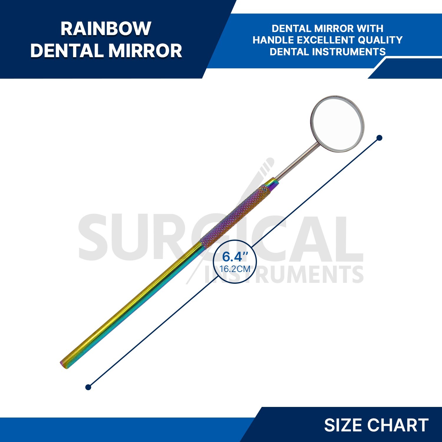 45 Instruments Basic Dental Set Mirror Explorer College Plier Rainbow German Gr