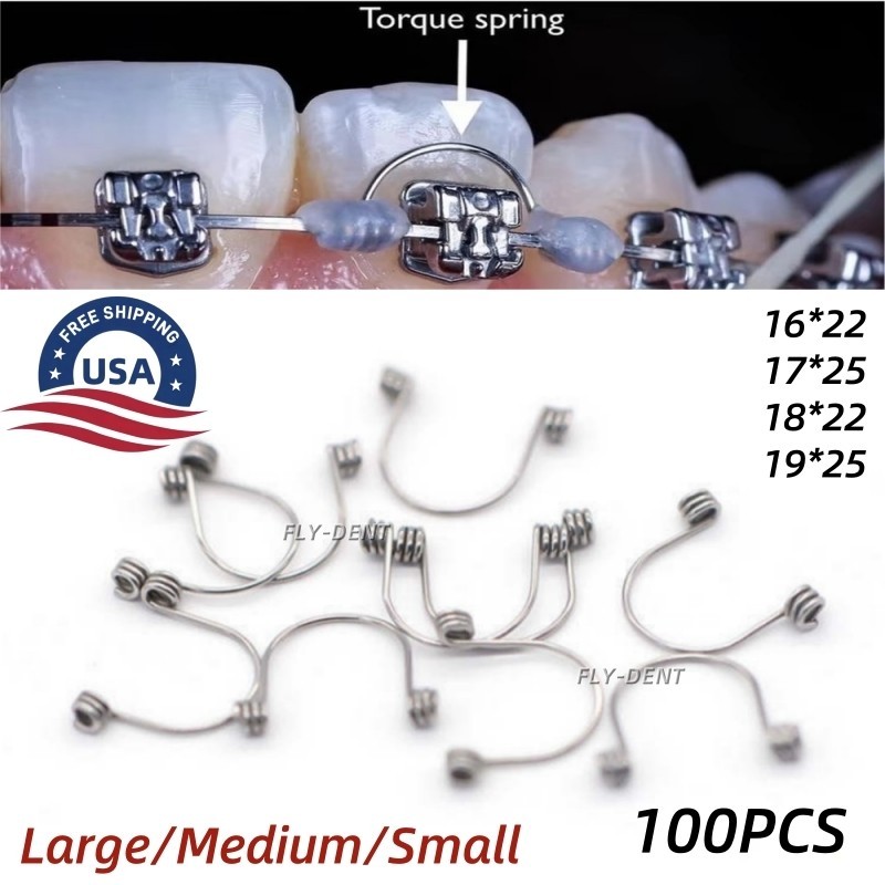 Dental Orthodontic Torquing Torque Spring Rectangular Wire Single Anterior Teeth
