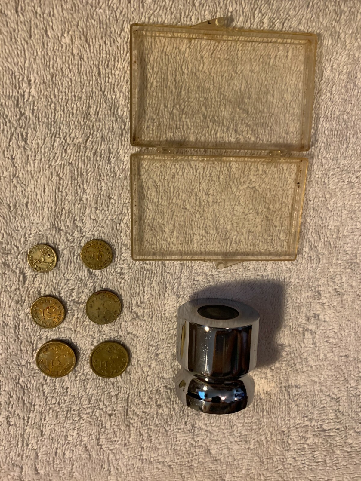 ( 1 ) – 500 Grams & ( 6 ) – Apothecary Scale Weights.