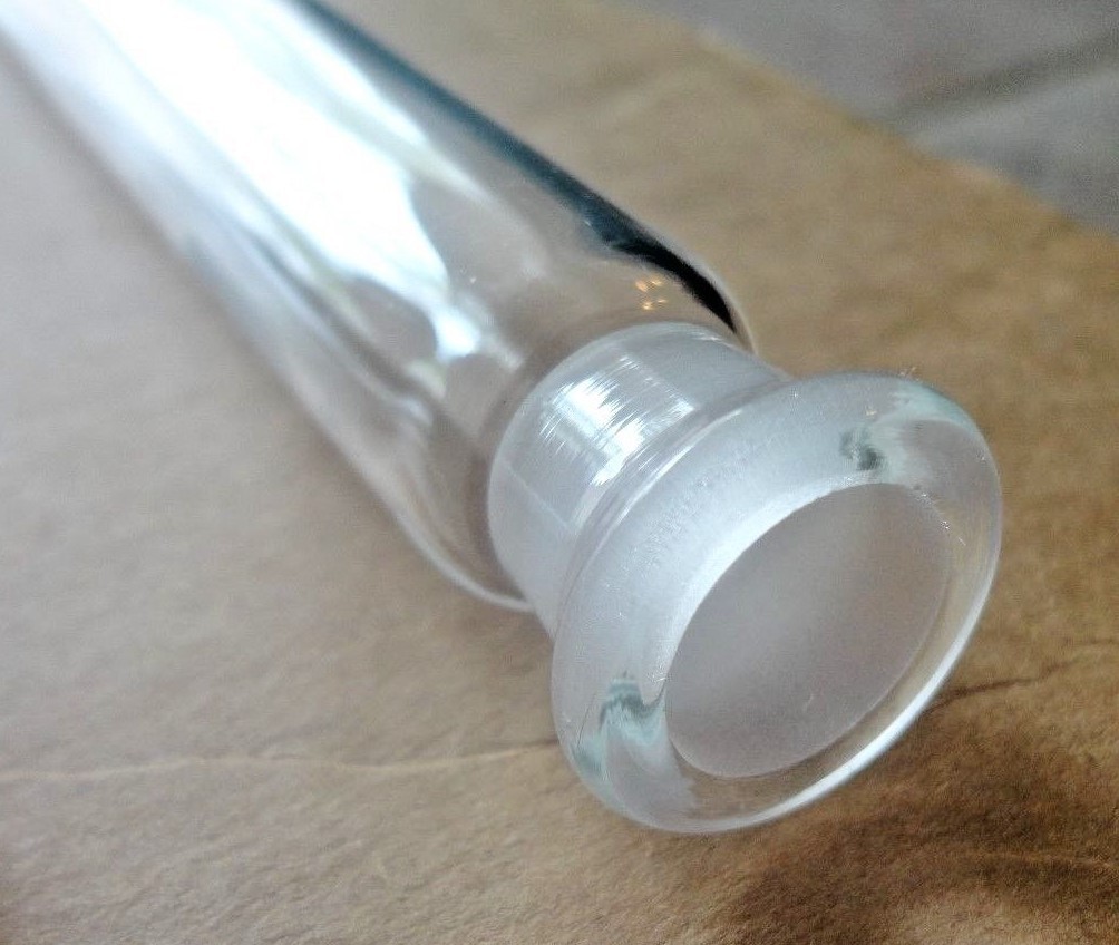 Kimax 45100-19150 KG-33 Borosilicate Glass Round 26mL Stoppered Test Tube 6 pcs