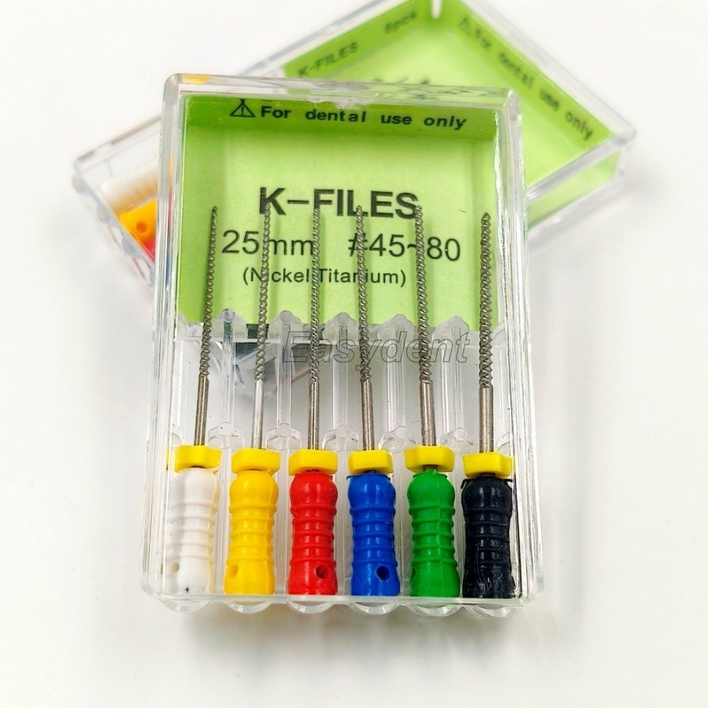 Dental Niti Nickel Titanium H/K-FILES Endo Hand Root Canal File 21/25/31 mm