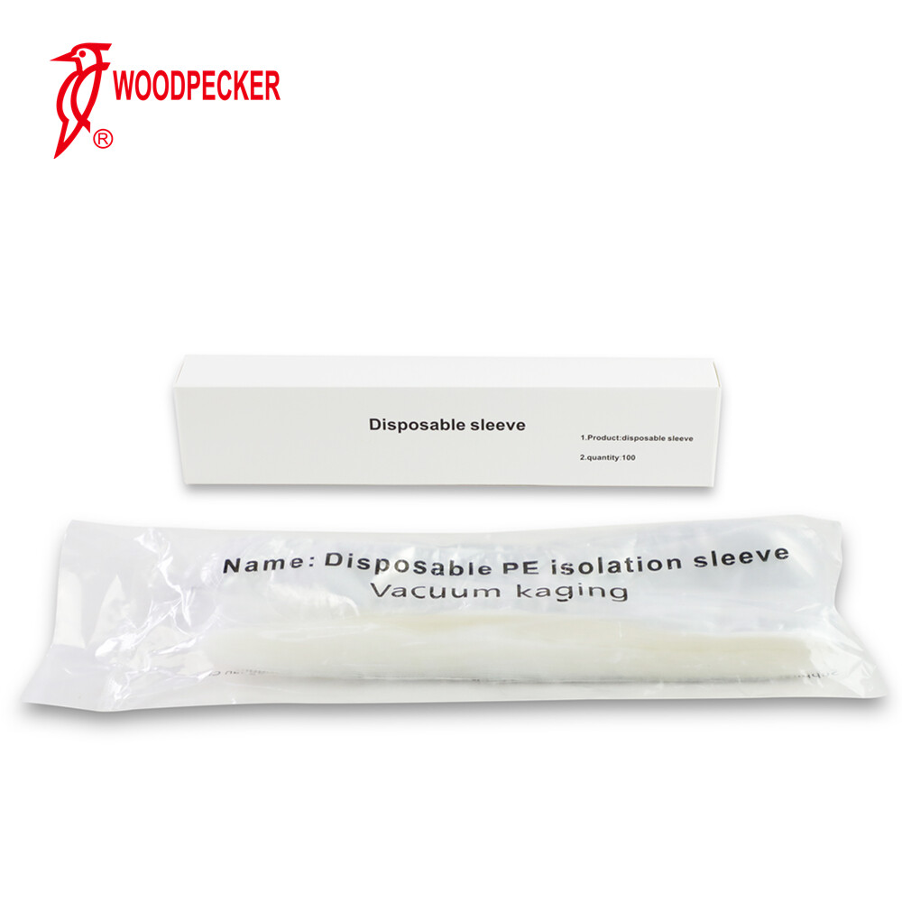 500PC Disposable Dental Isolation Sleeve for Woodpecker iLed O Curing Light