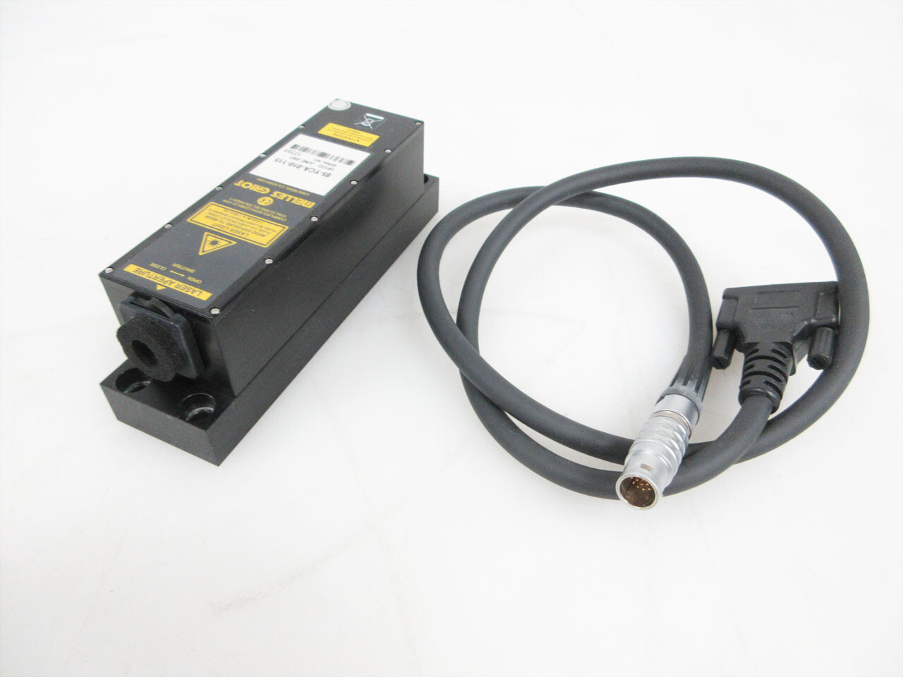 MELLES GRIOT 85-YCA-010-115 LASER HEAD 10 mW 561 nm YELLOW DPSS – NO POWER BOX