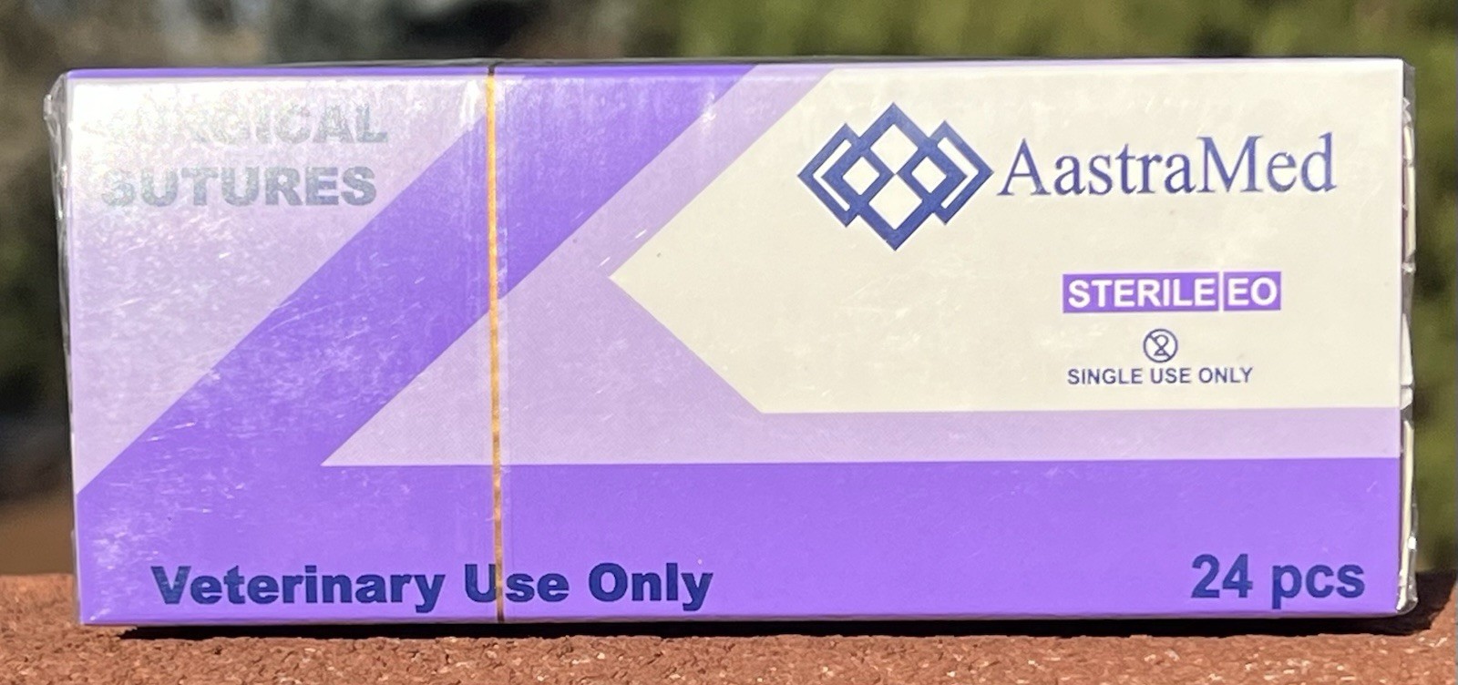 0/0 PGA Suture, 48ct (2 Boxes) Polyglycolic Acid Veterinary Dental Surgical