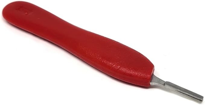 Scalpel Handle #6 Surgical Instrument Plastic Wide Grip for Blades #20-25