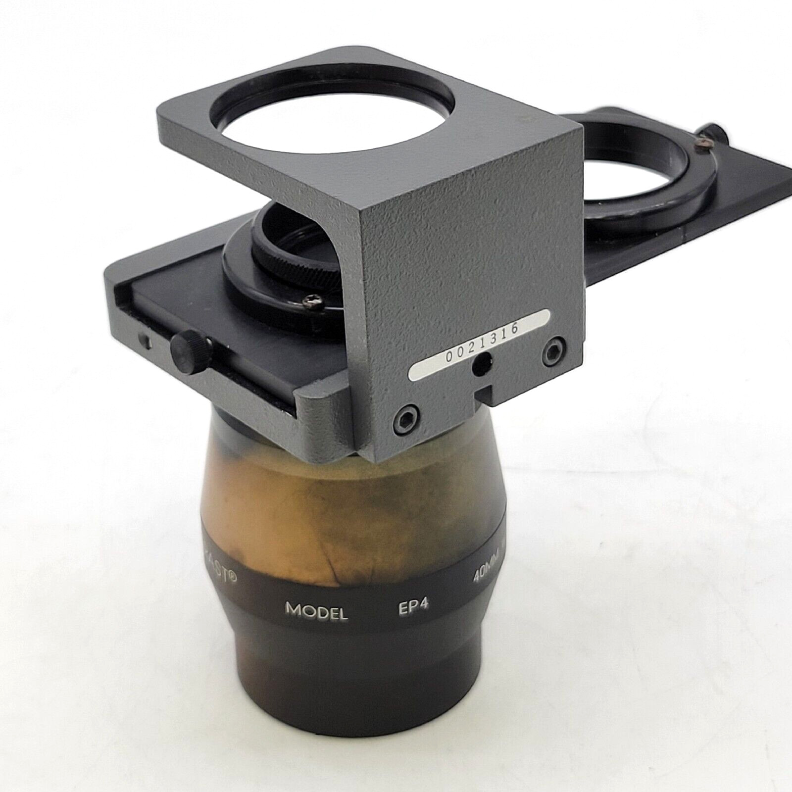 Hoffman Modulation Inverted Microscope Condenser Model EP4 40mm WD 0.5NA HMC 40