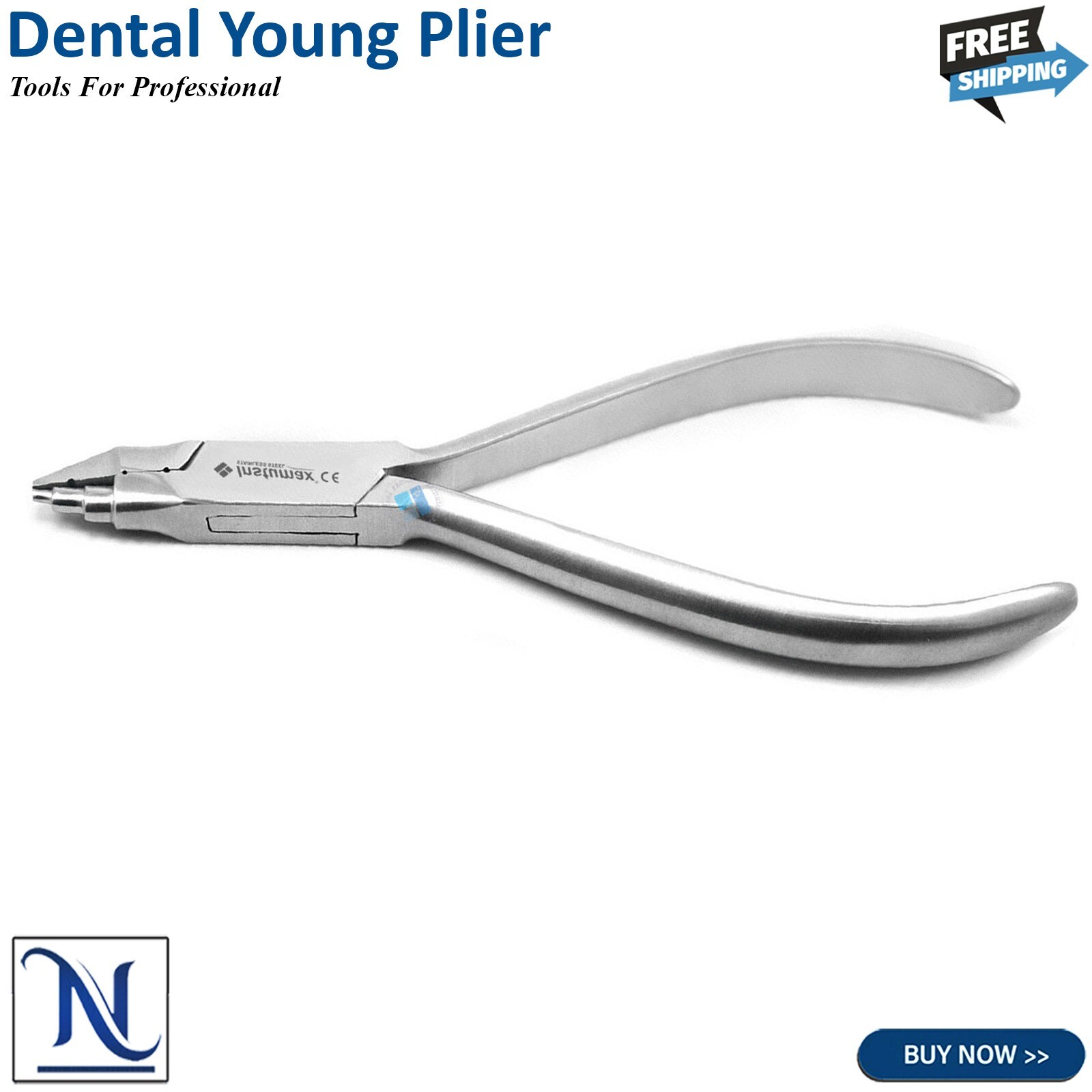 DENTAL YOUNG PLIER 13CM ORTHODONTIC BRACES WIRE BENDING LOOP FORMING PLIERS