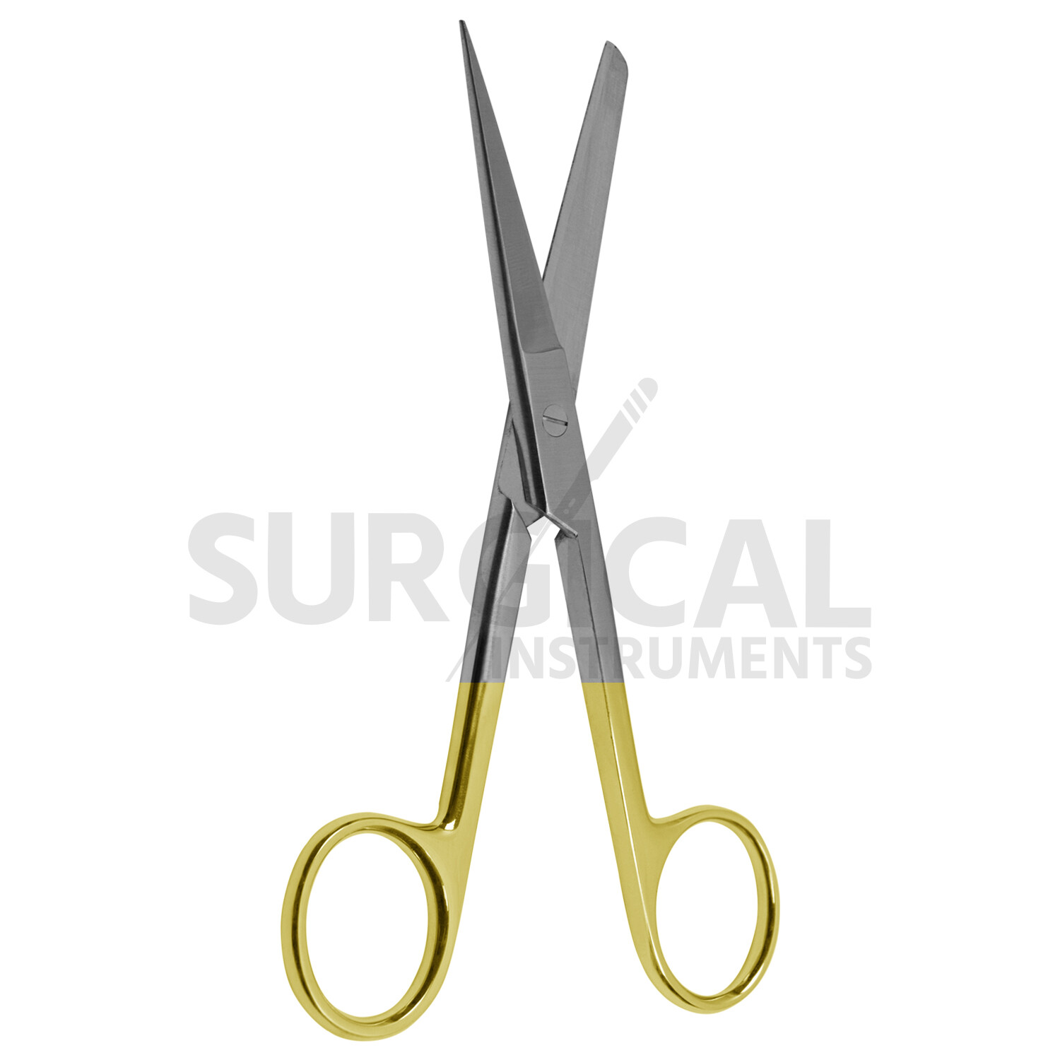 T/C Operating Scissors Sharp/Blunt 5.50″ Straight German Grade Stainless Steel