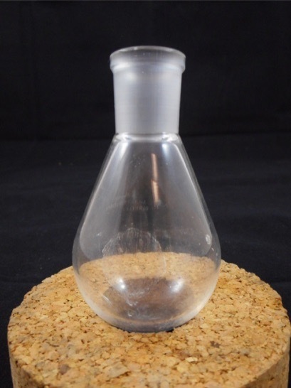 ADAMS & CHITTENDEN Glass 25mL Evaporator Recovery Evaporating Flask 14/20 Joint