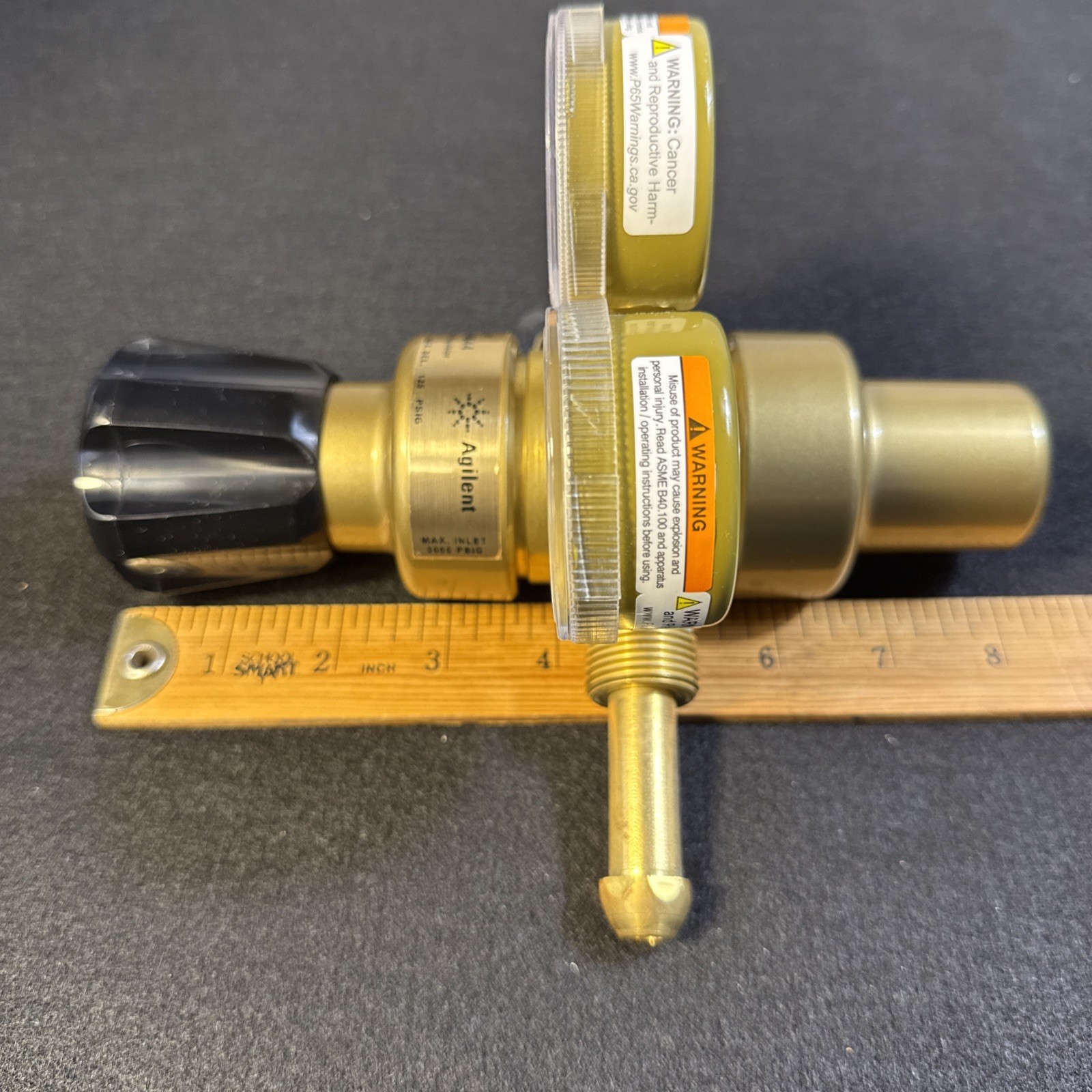 Agilent Technologies 5183-4644 Multi Stage Regulator Laboratory Grade Working