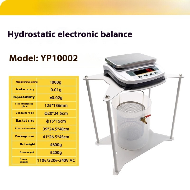 Water Purification Mechanics Electronic Scale Immersion Density Electronic Scale