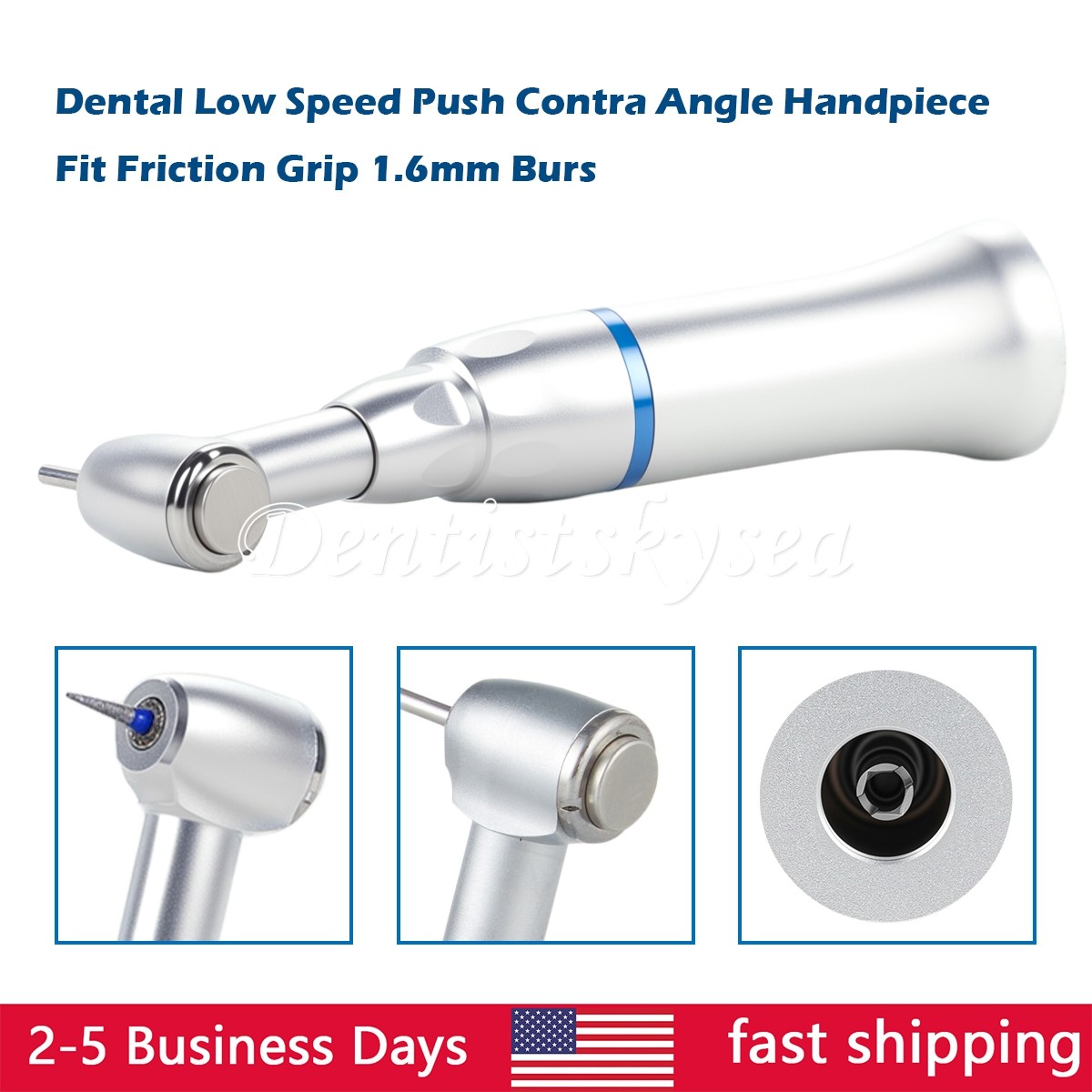 Fresas dentales de baja velocidad FG 1.6 mm para contra-ángulo