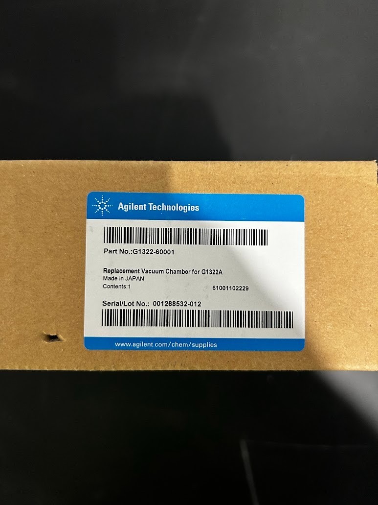 Agilent Vaccum Chamber for Standard Degasser G1322A PN G1322-60001 New