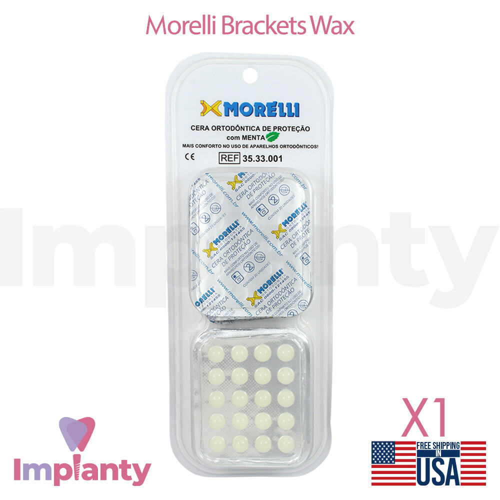 Orthodontic Morelli Bracket Wax Gum Irritation Relief Bracket Hygiene Dental