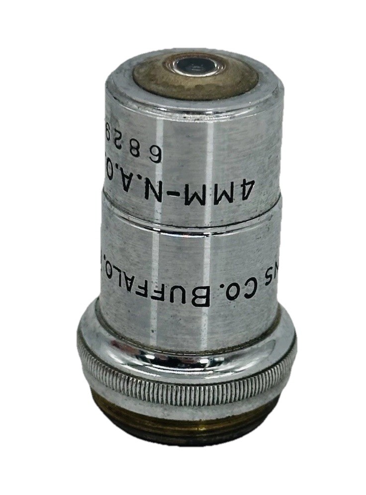 Vintage Spencer Buffalo Lens 4mm-N.A.O.66-44x Microscope Objective