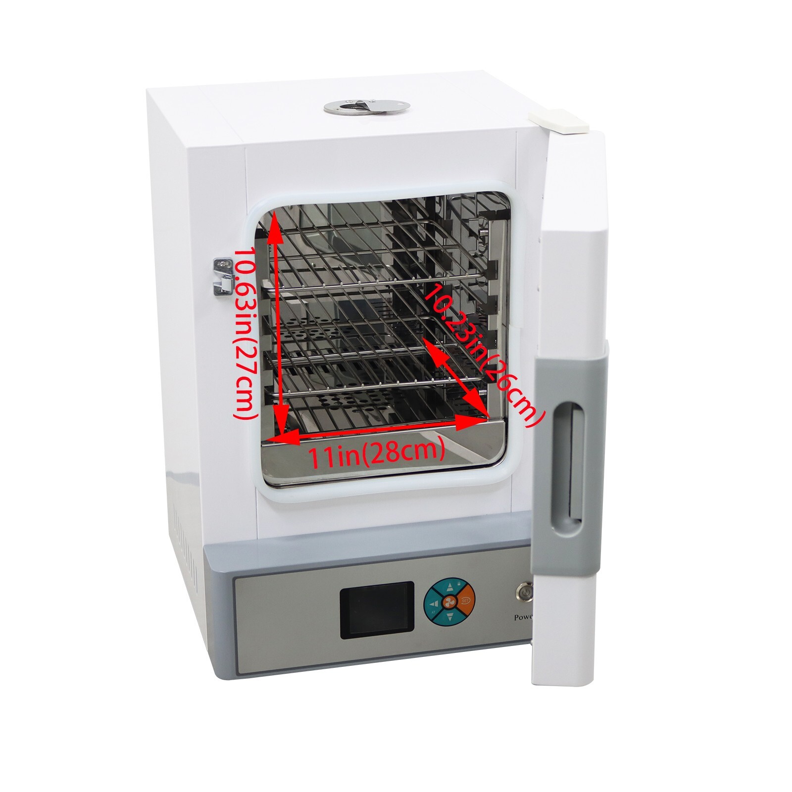 Digital Forced Air Convection Drying Oven Lab Heating Chamber 110V 600W 11*10.23