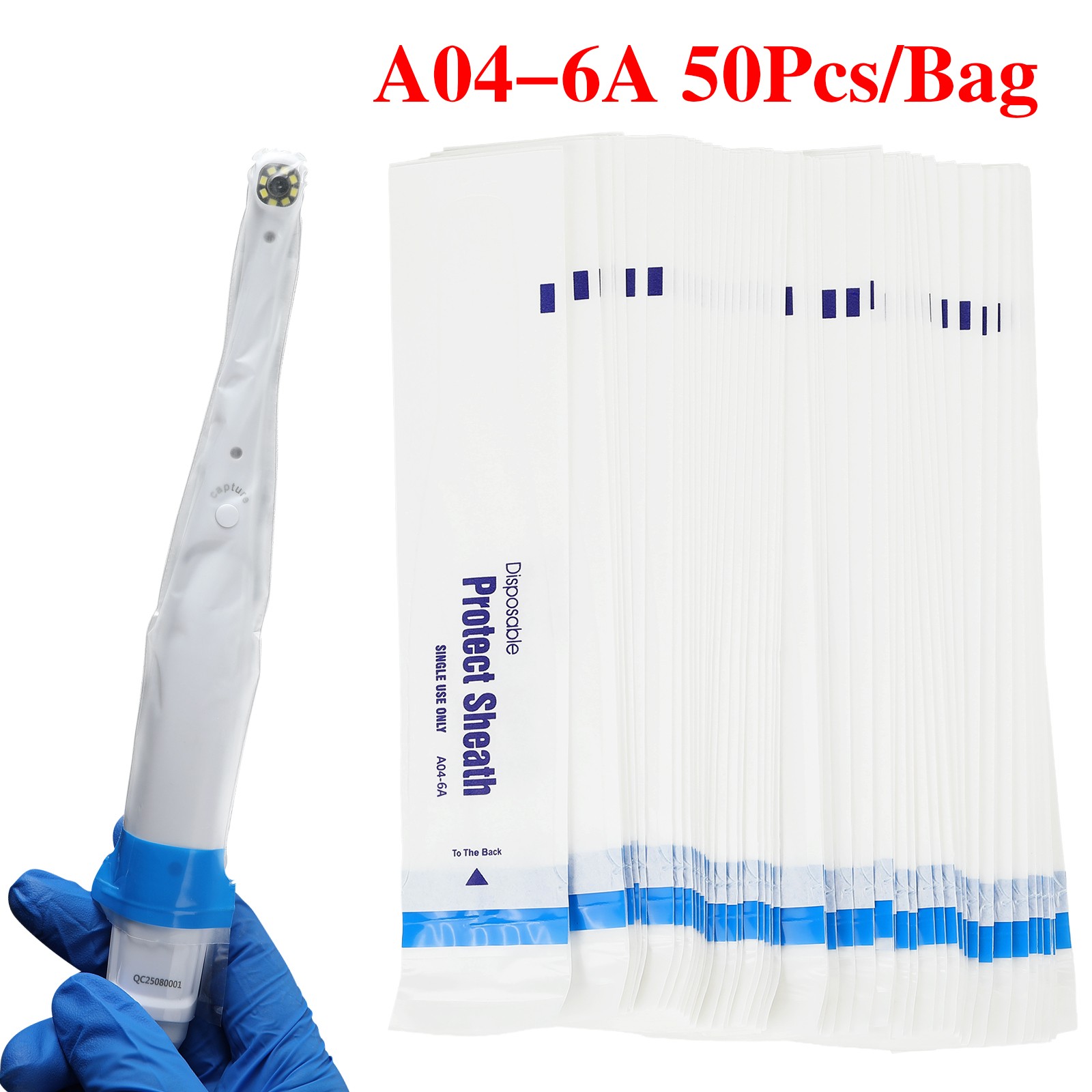 50-2000 PCS Dental Camera Sleeve/Sheath/Cover Disposable for intraoral Camera
