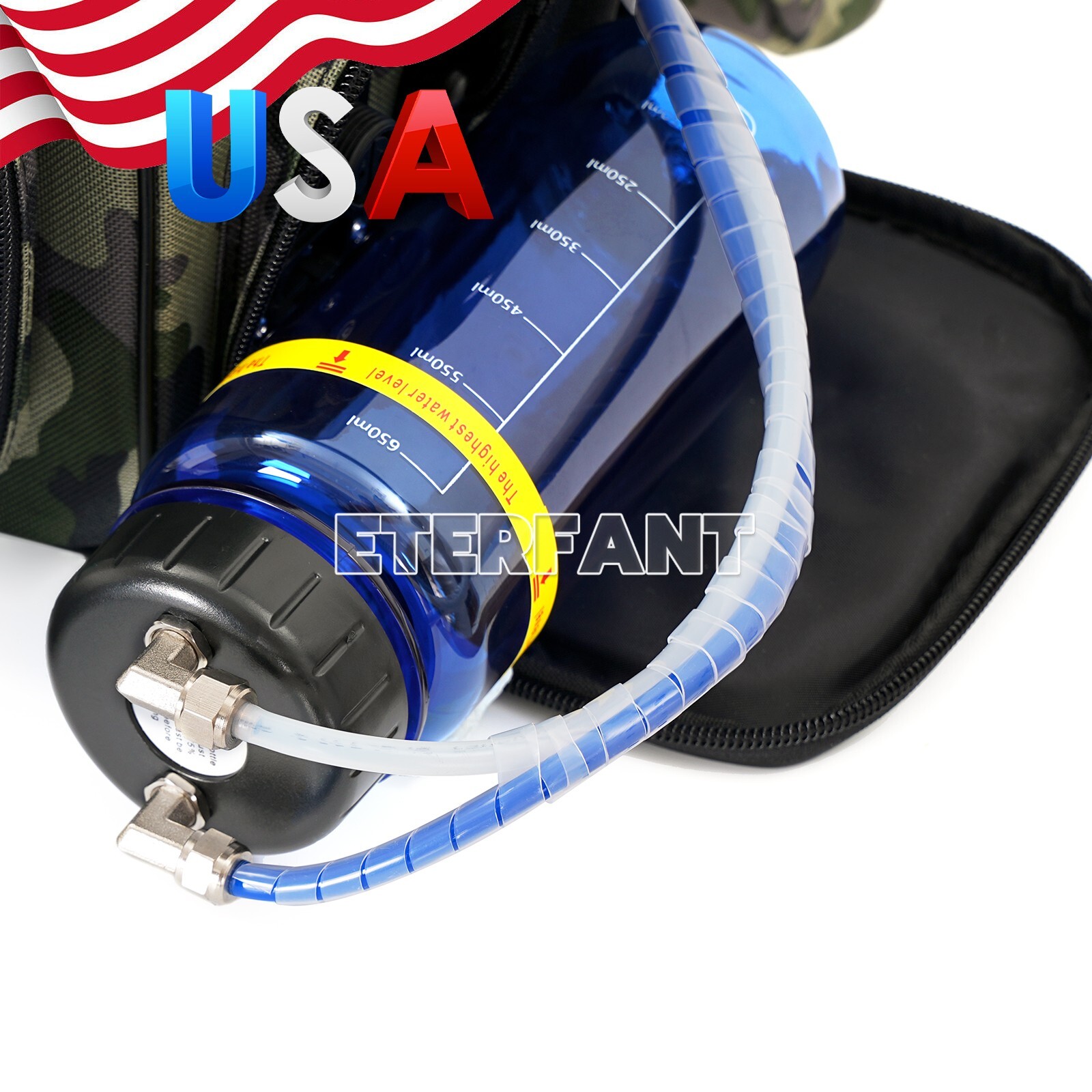 Portable Dental Delivery Unit Bag Air Compressor Suction System 4 Hole BD-401