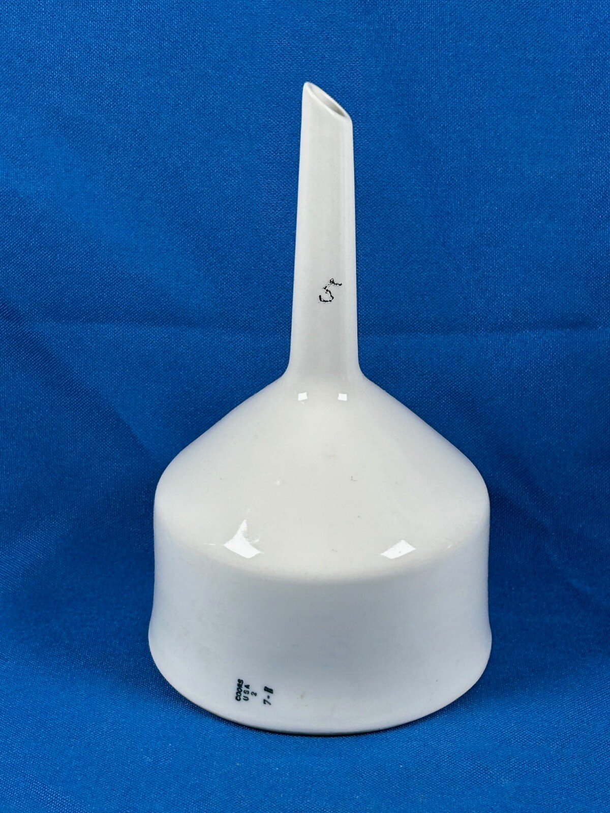 Funnel, Büchner, porcelain ceramic, id. 85 mm, 200 mL, COORS, Quality Lab Item