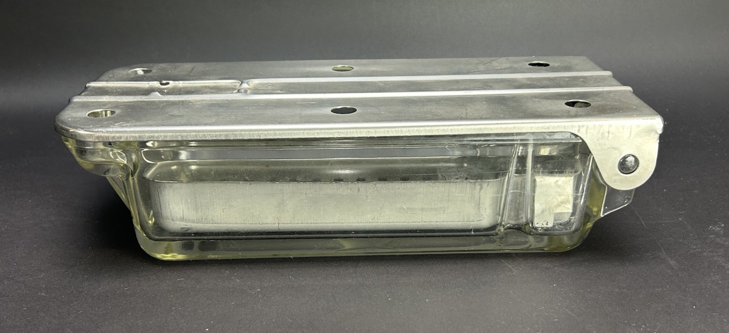 BP Bard-Parker Pyrex Glass & Stainless Steel Instrument Sterilization Tray