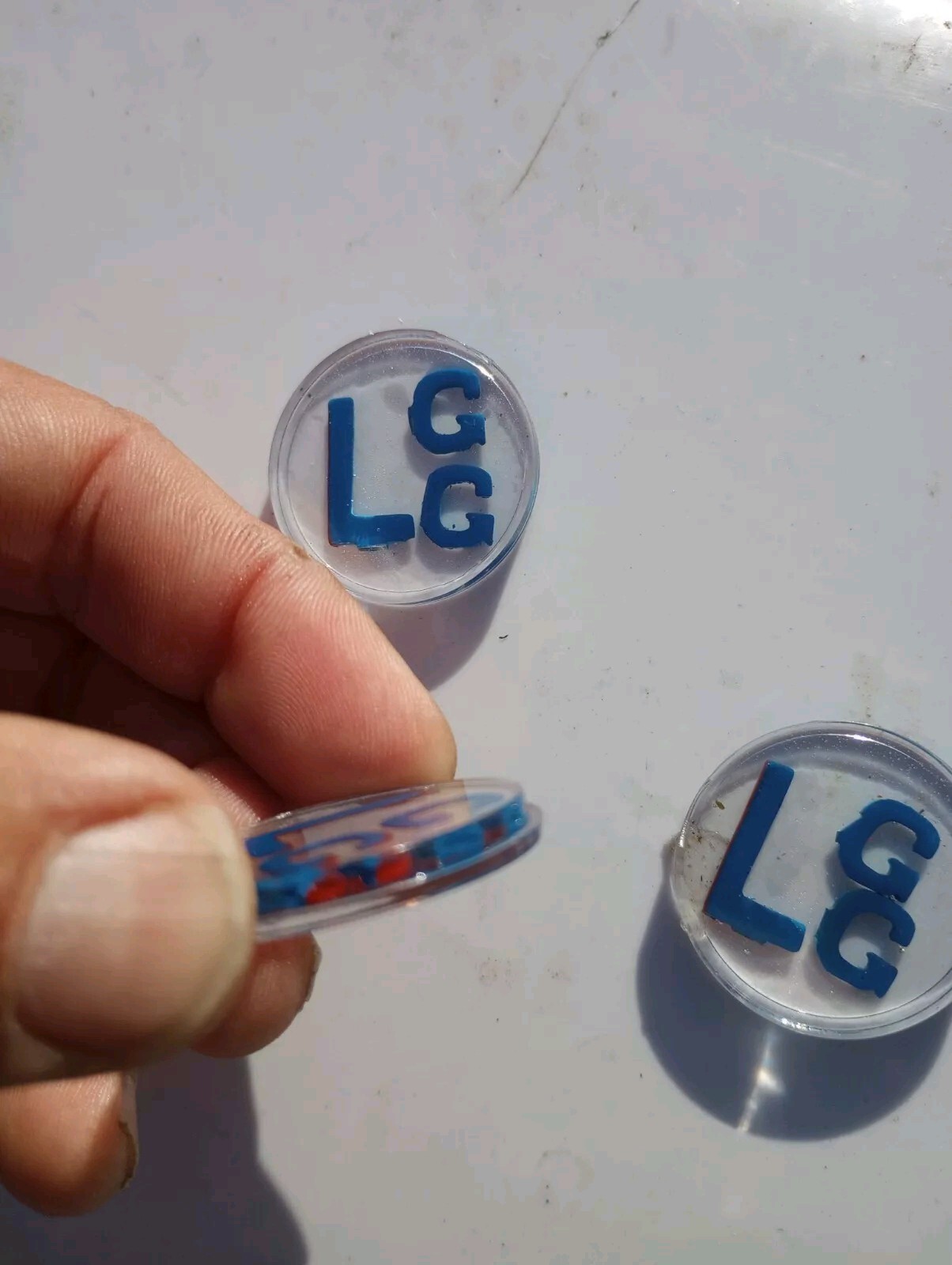 Radiology X-ray Markers 3 Sets Initials (GG)