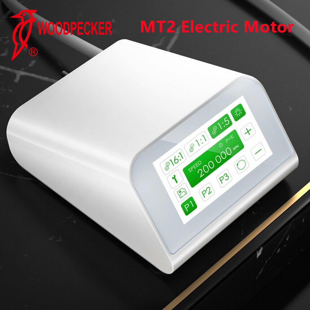Woodpecker MT2 Dental Brushless Electric Motor,No 1:5 Contra Angle LED Handpiece