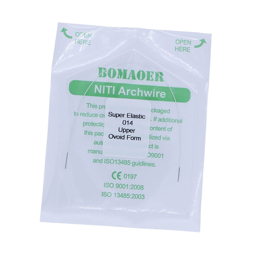 5 Pack Dental Orthodontic Invisible Super Elastic Niti Arch Wire 014 Upper Round