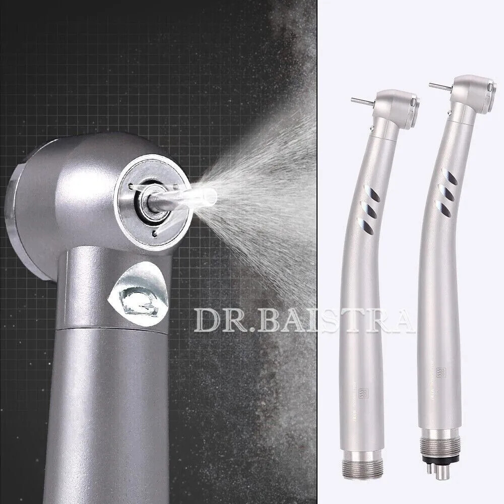AZDENT Dental E-generator LED High Speed/Slow Low Speed Handpiece Kit 4H/2H