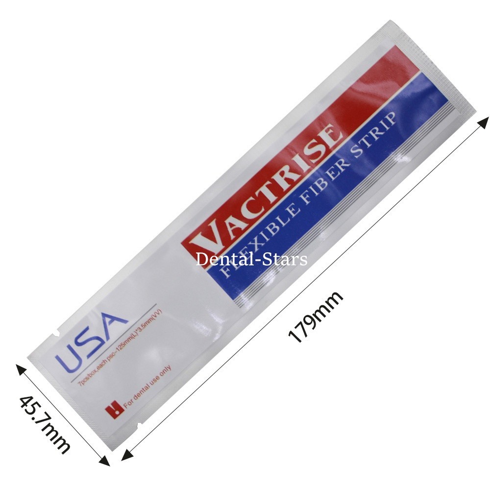 Glass Fiber Strip for Dental Splint Bonding Flexible Resin Adhesive Band 125×3.5