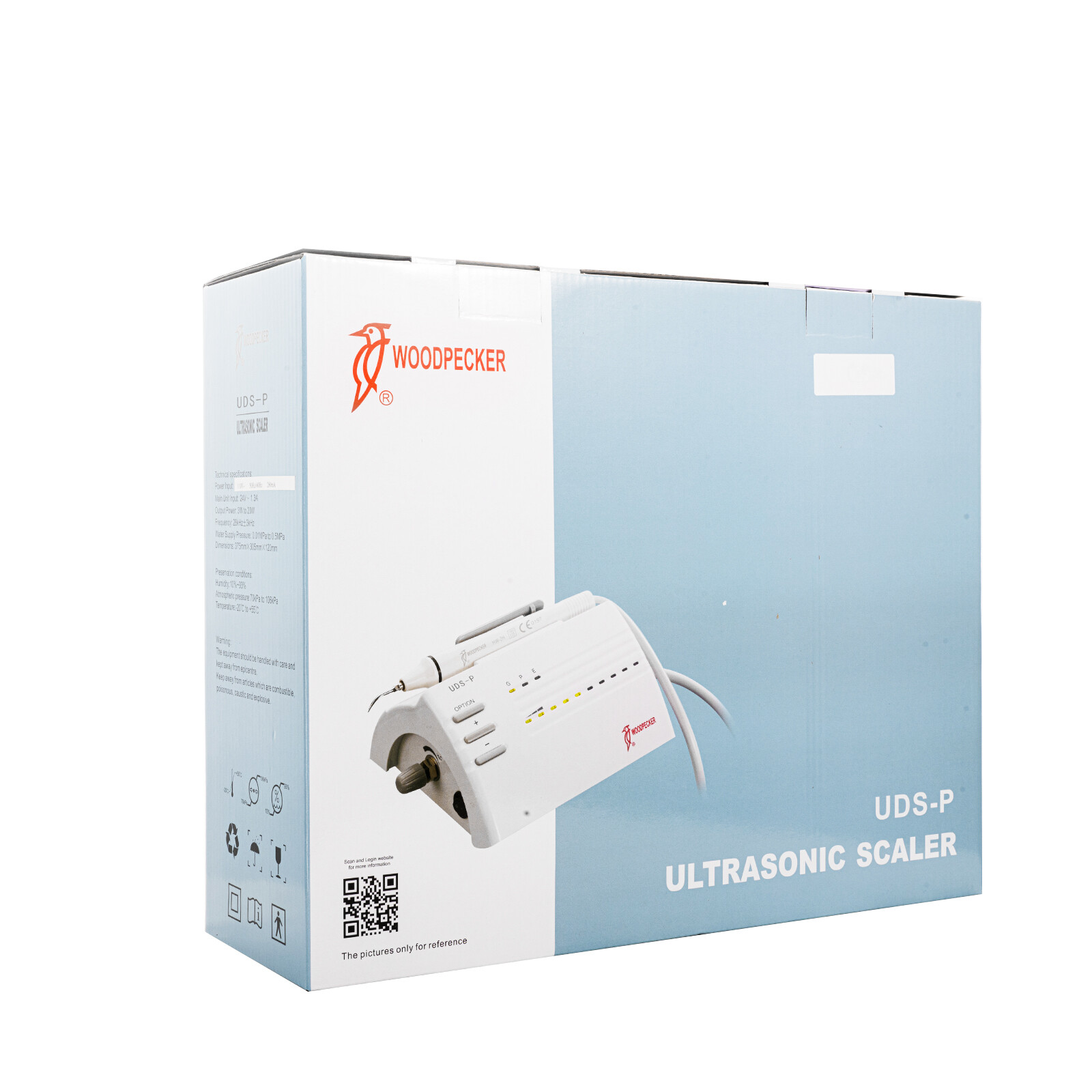 Woodpecker UDS-P Ultrasonic Piezo Dental Scaler HW-3H Handpiece with 6 Tips 110V