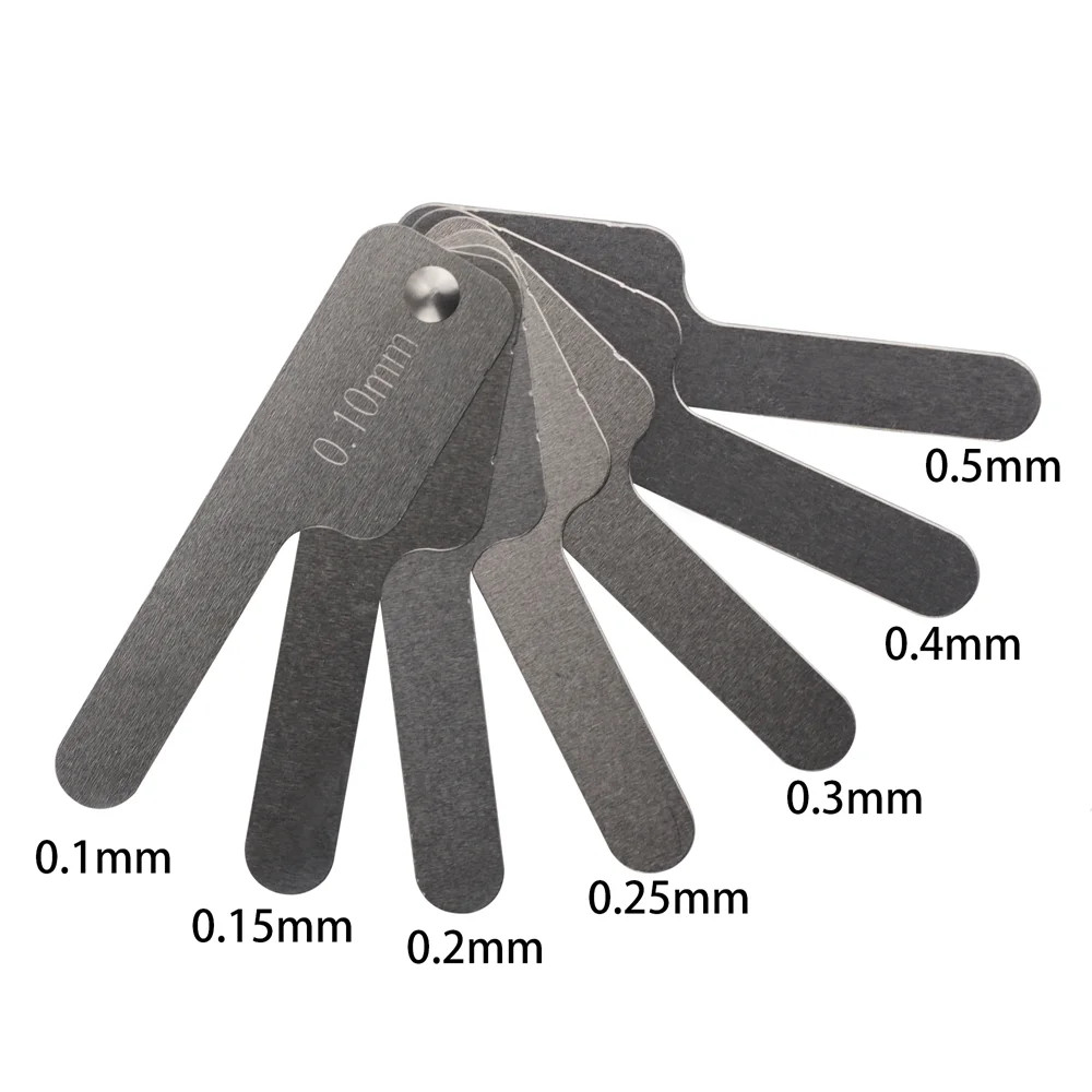 7Pcs/Set Dental Interproximal Reduction Gauge Ruler Orthodontic Treatment Tools