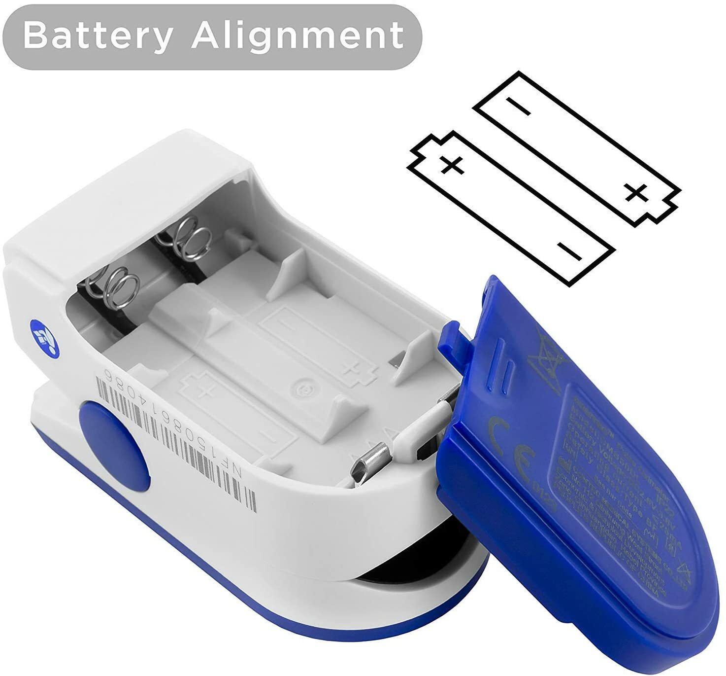 Finger Pulse Oximeter Blood Oxygen SpO2 Monitor PR PI Respiratory Rate FDA & CE