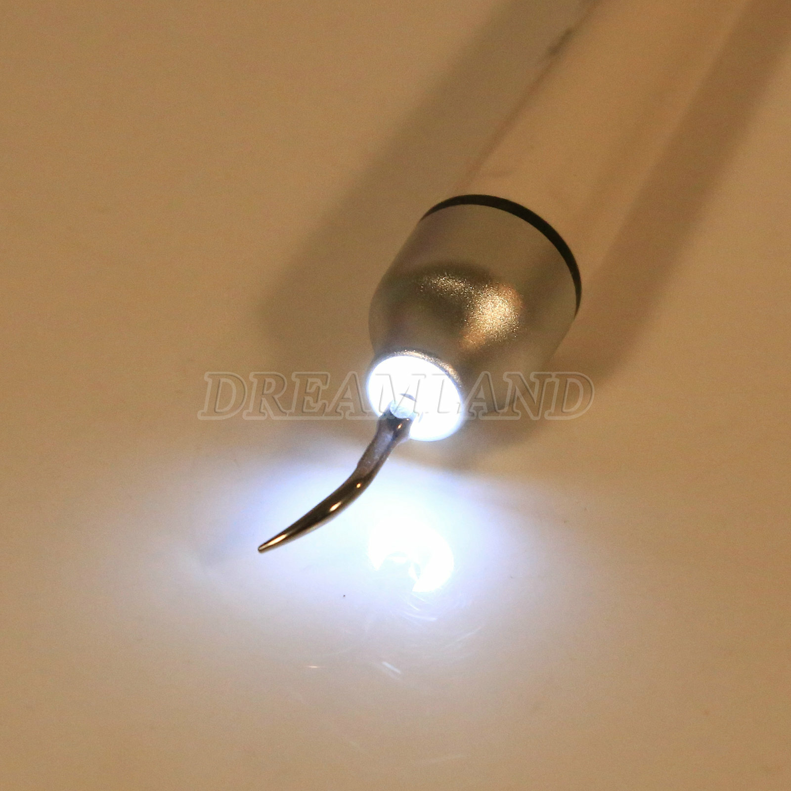 Dental Fiber Optic Ultrasonic Scaler 2*Bottles with LED Detachable Handpiece
