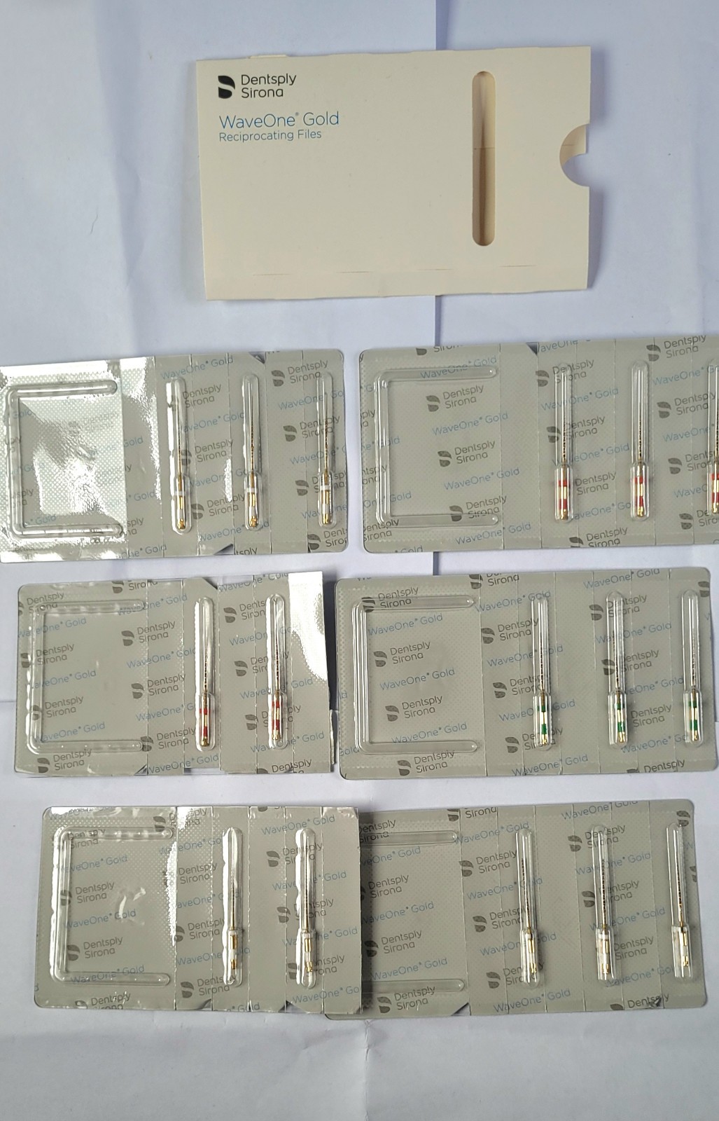 Packs of Waveone Gold Wave One Endodontic Reciprocating Files Root Canal 16