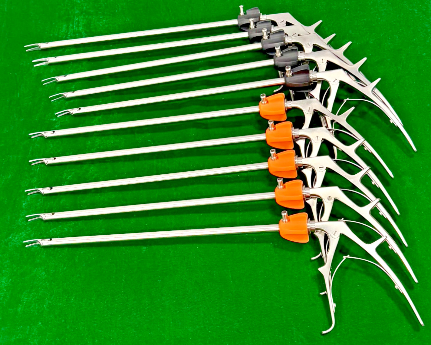 10pc Laparoscopic Clip Applicator Single Action LT300/LT400 10mmx330mm Reusable