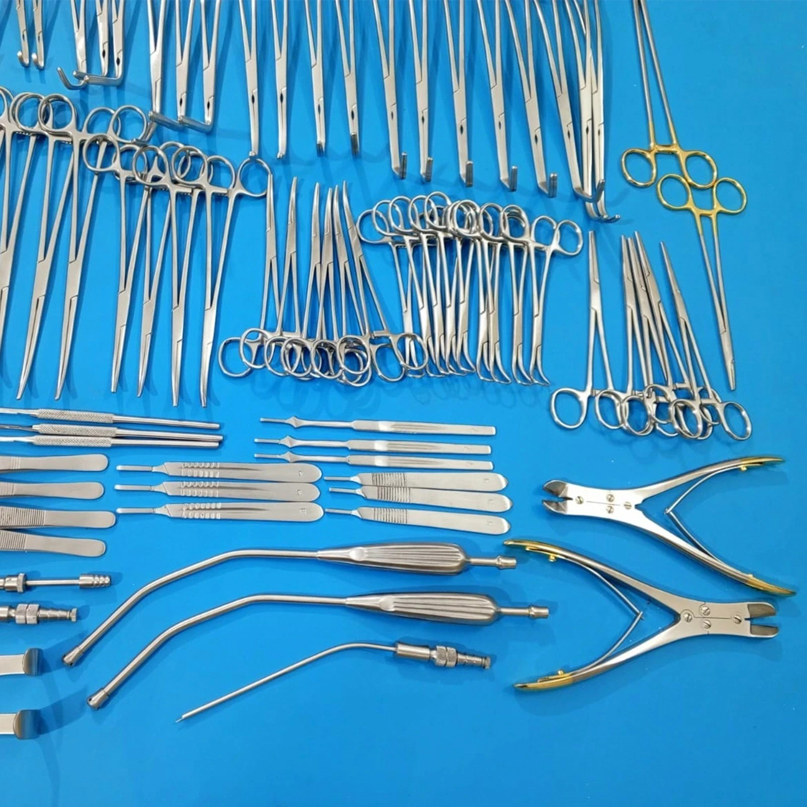 Major Cardiovascular Thoractomy Surgical Instruments Vascular Set Fine Quality S