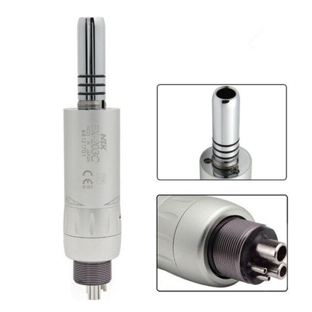 NSK Type Dental Inner Water Spray Low Speed Handpieces Kit EX-203C 2H/4H CE US