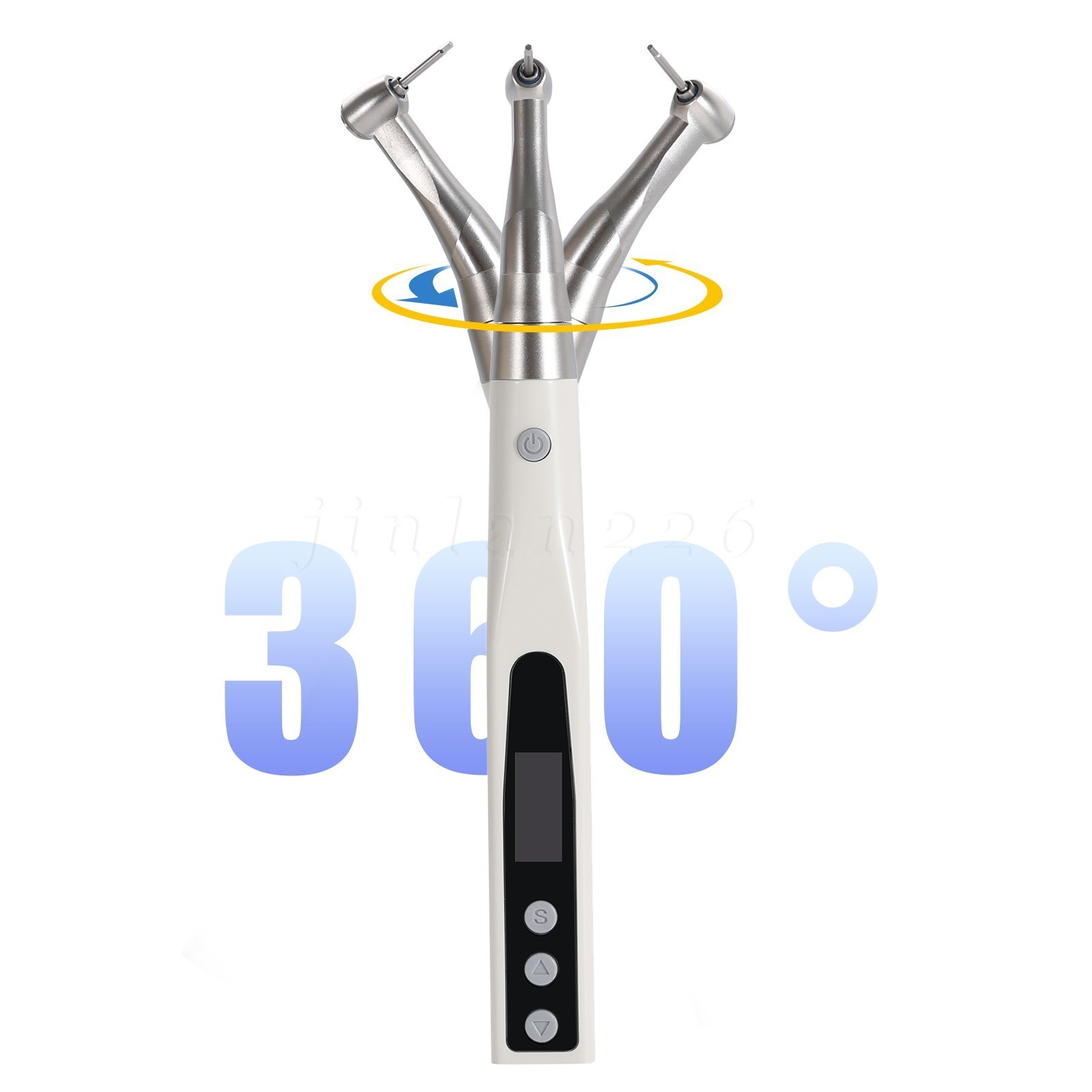 Dental Cordless Implant Electric Torque Wrench Handpiece Tool Driver 360° Rotate