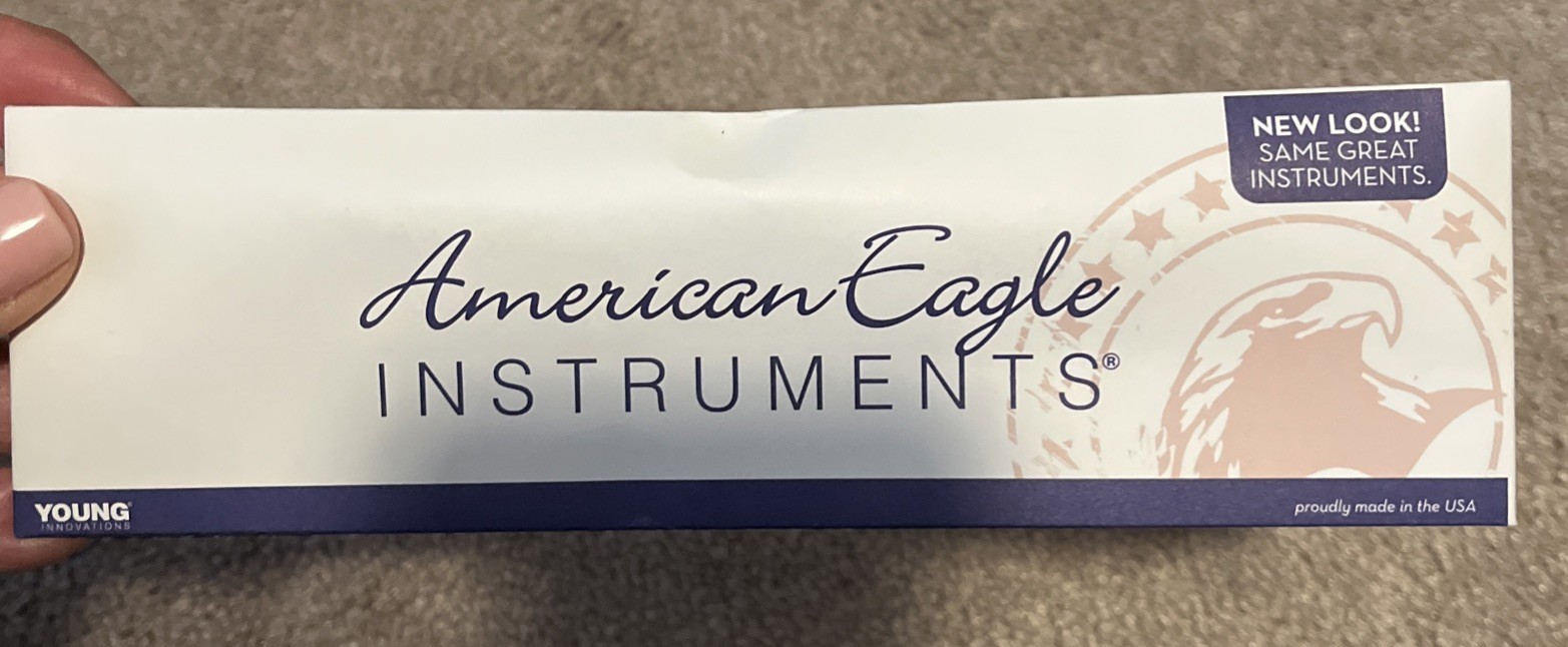 American Eagle XP technology Gracey’s 13–14 Pro Eagle light resin Scaler. New